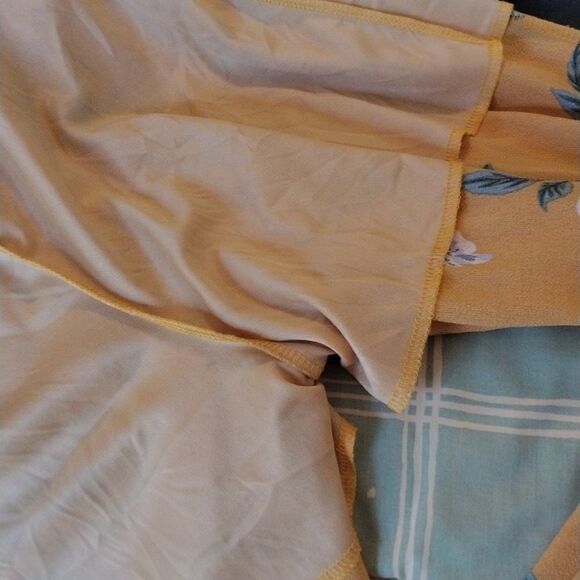 Miami Mustard Floral Jumpsuit - Picture 9 of 10